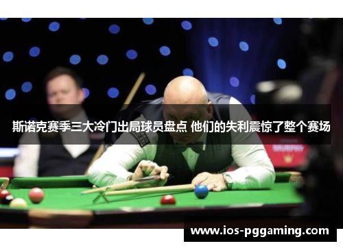 斯诺克赛季三大冷门出局球员盘点 他们的失利震惊了整个赛场 斯诺克赛季三大冷门出局球员盘点 他们的失利震惊了整个赛场